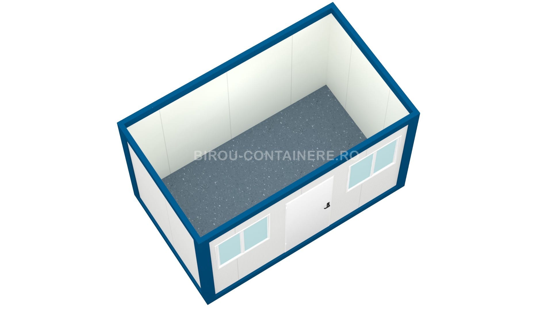 Container Birou 2g Albastru2